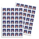 MAILDOR Sachet de 20 planches de Bon points Renards, soit 700 stickers - Format : 14,8 x 21 cm