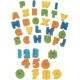 GRAINE CREATIVE Lot de 37 Eponges tampons : 26 alphabet + 11 chiffres, pour peinture à l'eau ou gouache