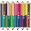 MAPED Pochette cartons de  24 crayons de couleur DUO COLOR'PEPS