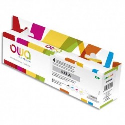OWA Pack 4 cartouches compatible couleur HP 913A K10488OW