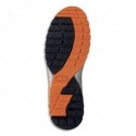 DELTA PLUS Paire de Chaussures basses Brooklin noir et orange, en croûte velours imperméable. Taille 45