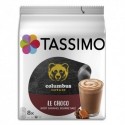 TASSIMO Sachet 8 doses de Colombus Chocolat Goût original de caramel au beurre salé