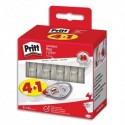 PRITT Pack de 4+1 gratuit rollers de correction COMPACT FLEX ROLLER 4.2 mm x 10m