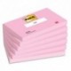 POST-IT® Notes Super Sticky Rose Flamingo 76 x 127 mm. Lot de 6 blocs de 90 feuilles.
