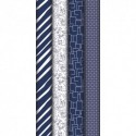 CLAIREFONTAINE Rouleau papier cadeau Excellia 80g. Dimensions 2x0,70m. Motif Men in Blue