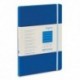 FABRIANO Carnet ISPIRA A5 couverture rigide 96 pages lignées. Coloris bleu roi