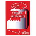 WONDAY Registre de sécurité A4 64 pages, présente toutes les règles relative ERP, L30xH0,4xl21 cm