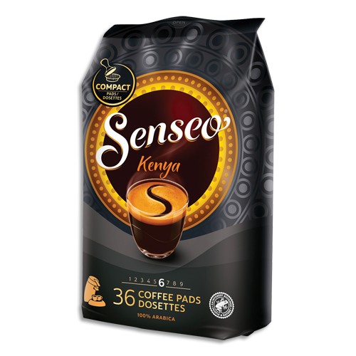 SENSEO Boîte de 50 dosettes de café moulu Regular 350g