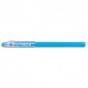 PILOT FriXion Ball Stick non rechargeable. Pointe conique moyenne 0,7mm. Encre effaçable turquoise