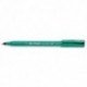 Stylo feutre Pentel R50 à bille pointe plastique 0,8 mm encre noire, bleue, rouge ou verte corps plastique vert