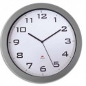 ALBA Horloge murale Hobig/Horissimo silencieuse grand format-pile AA non fournie - Diam 38 cm - métal