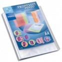 Porte vues VIQUEL - Protège documents personnalisable Propysoft 20 pochettes - Incolore