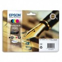 T1636 (T163640) EPSON Multipack cartouche jet d'encre 4 couleurs de marque Epson C13T163640