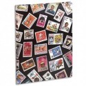 EXACOMPTA Album pour timbres (9 bandes / 16 pages). Non rechargeable. 30,5x22,5. Couverture jeunesse Sport