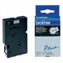 BROTHER TC-201 (TC201) Cassette Ruban TC noir/blanc 12mmx7,7m TC201