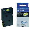 BROTHER TC-601 (TC601) Cassette Ruban TC noir/jaune 12mmx7,7m TC601