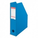 Porte-revue ESSELTE - Porte-revues en PVC soudé dos de 7 cm bleu