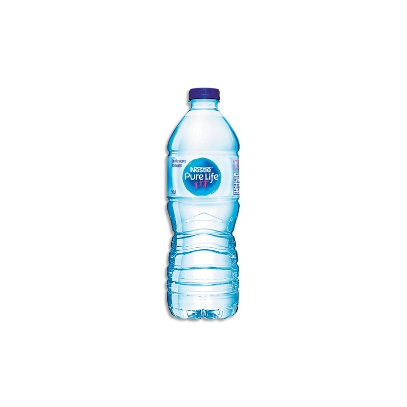 Bouteille plastique eau plate 50cl Pure Life