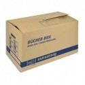 COLOMPAC Boîte transport spéciale livre, capacité 30Kg - Dimensions : L57,5 x H29,5 x P33,1 cm brun