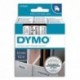 DYMO Cassette D1 (45013) ruban impression noir sur fond blanc 12mmx7m pour étiqueteuse Dymo