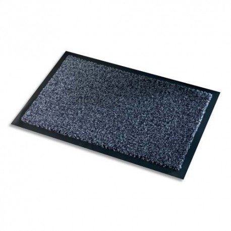PAPERFLOW Tapis d'accueil intérieur Premium, en polyamide. Coloris gris. Dim 90 x 150 cm, épaisseur 10 mm