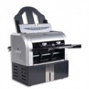 PAVO Plieuse à courrier automatique gris noir, formats A4 A5, écran Led - Dim : L42,5 x H40 x P36,5 cm