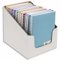 CANSON Carnets de notes 100 pages 120g 14,8x21cm 5 couleurs assorties. Couverture PP[en boîte présentoir]