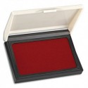 5 ETOILES Tampon encreur réencrable ABS, pour timbre caoutchouc ou résine L11 x P7 cm encre rouge