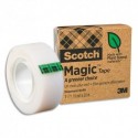 SCOTCH Boite Individuelle de 1 ruban Scotch Magic recyclé, 19mmx30m
