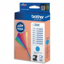 BROTHER LC-223C (LC223C) Cartouche jet d'encre cyan de marque brother LC223C (LC-223C)