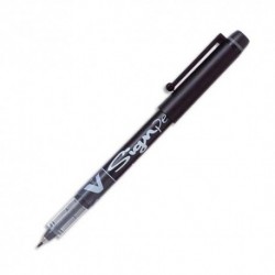 Stylo feutre Pilot V-Sign Pen pointe nylon largeur de trait 0,6 mm encre liquide noire, bleue, rouge, verte, violette, turquo