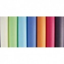 CLAIREFONTAINE Rouleau de papier Kraft couleur 65g. Grande dimension 10x0,7m. Coloris pastels assortis