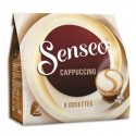 SENSEO Paquet de 8 dosettes de café moulu "Cappuccino" 125g, environ 7,2g par dosette