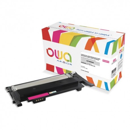 OWA Toner compatible pour SAMSUNG magenta CLT-M404S K16014OW