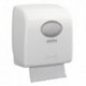 AQUARIUS Distributeur Slimroll blanc en plastique, pour essuie-mains en rouleaux L32,4 x H29,7 x L19,2 cm