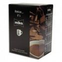 MIKO Boîte de 20 sachets individuels de chocolat de 30g, contient du lait en poudre