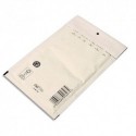 AIRPRO Paquet de 10 pochettes à bulles d'air en Kraft blanc, fermeture auto-adhésive, Format 12 x 21,5 cm