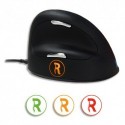 R GO TOOLS R-go HE mouse break, souris ergonomique, logiciel anti-rsi,M/L, droite, filaire RGOBRHEMLR