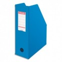 Porte-revue ESSELTE - Porte-revues en PVC soudé dos de 10 cm bleu