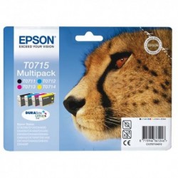 T0715 (T071540) EPSON Multipack cartouche jet d'encre 4 couleurs de marque Epson C13T071540