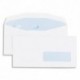 Enveloppe blanche GPV Boite 1000 mise sous pli automatique 80g format DL2 (114x229) fenêtre 35x100