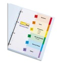 AVERY Intercalaires numériques sommaire personnalisable Ready Index pour imprimantes en carte bristol 220g format A4