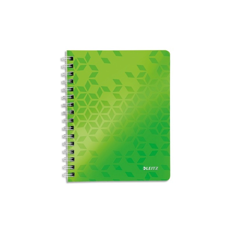 Cahier spirale A4 vert 160 pages 5x5 80 g