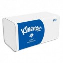 KLEENEX Colis de 15 paquets de 96 Essuie-mains Ultra doux, 3 plis, pliage en Z, Format 21,5x31,5 cm Blanc