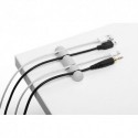 DURABLE Pack de 2 clips adhésifs pour câble CAVOLINE® CLIP 4 Gris 5040-10