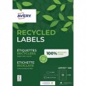 AVERY Boite de 1000 étiquettes adresses Laser recyclées Blanc 99.1X57mm