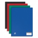 Porte vues ELBA - Protège-documents en polypropylène 120 vues assortis classique couv. 3/10e pochettes 6/100e - Assortis standard