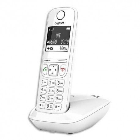 GIGASET Téléphone sans fil AS690 Blanc AS690BLC