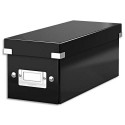 Boîte de rangement Leitz CD Click&Store Office Noir - contenance de 22 boîtes standard ou 44 slim