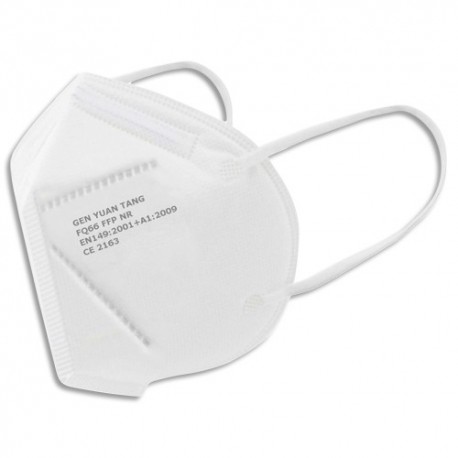 Boîte de 10 masques à bec jetable KN95  Normes GB2626:2006, filtration supérieure ou égale à 95%